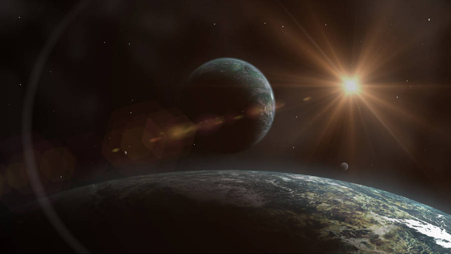 “the Scarlet Speedster” Wallpaper