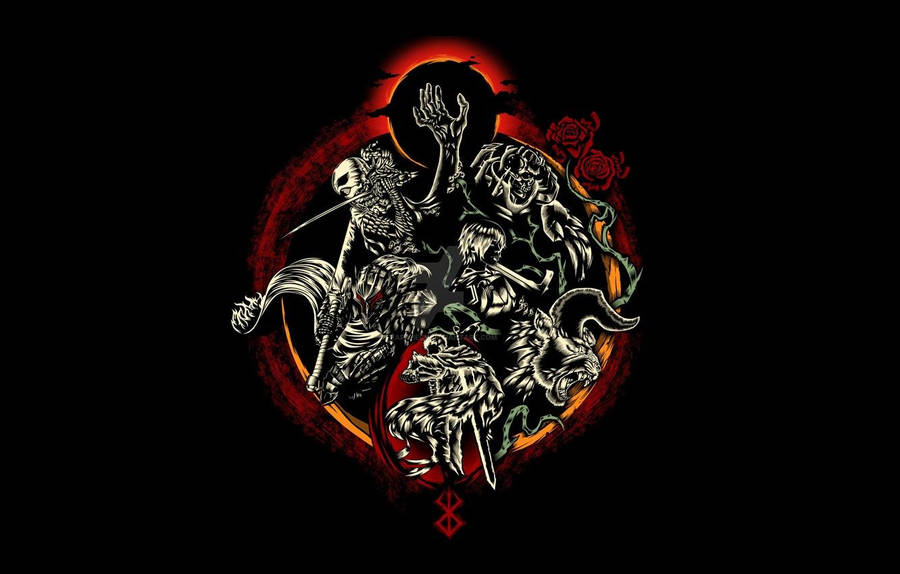 The Seal Of Sacrifice: A Symbol Of Bravery And Honor In Berserk Wallpaper
