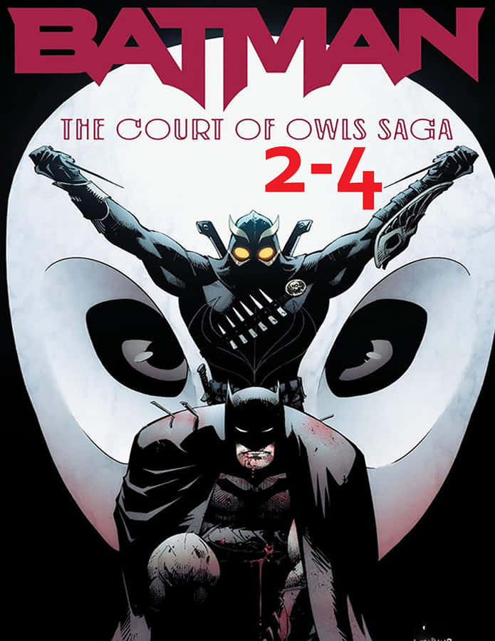 The Shadows Of The Court Of Owls Lurk In Gotham City Wallpaper