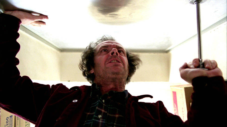The Shining Jack Knocking Wallpaper