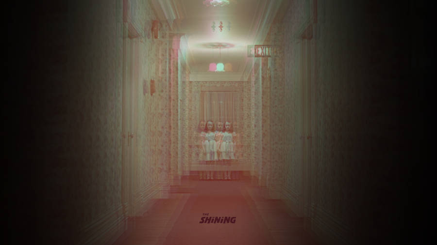 The Shining Twins 3d Wallpaper