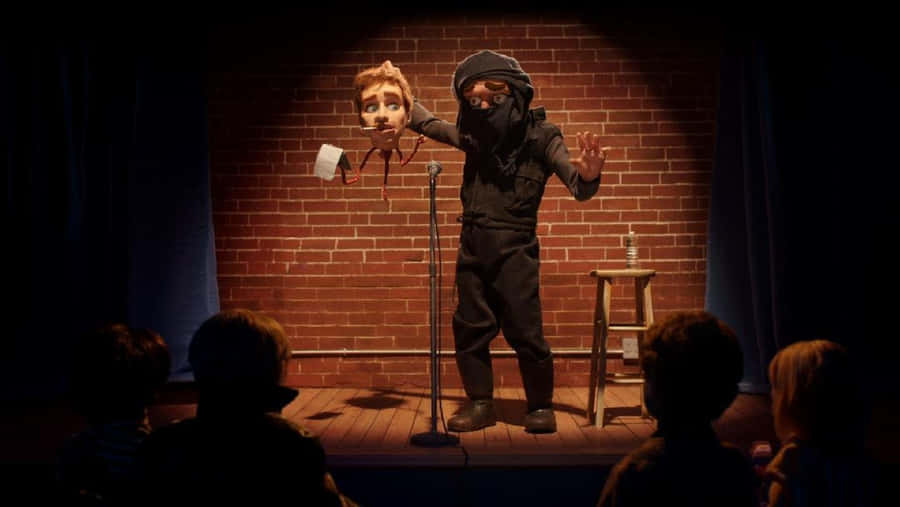 The Shivering Truth Holding Head Wallpaper