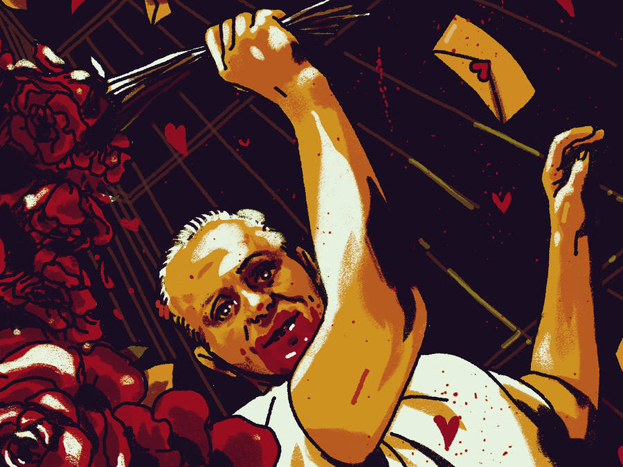 The Silence Of The Lambs Vector Art Wallpaper