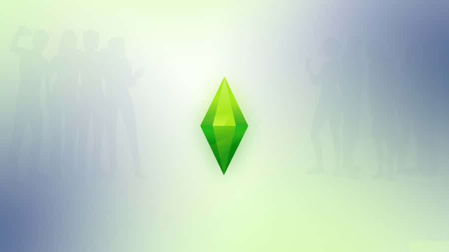 The Sims 4 Hd Wallpaper Featuring A Group Of Eccentric And Lively Characters Wallpaper