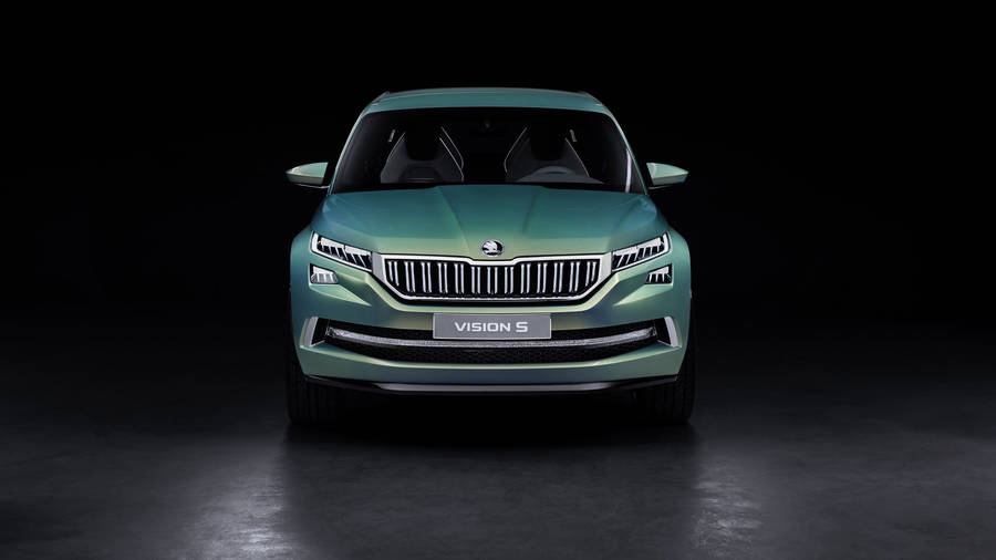 The Sleek And Stylish Skoda Visions Concept Car Wallpaper