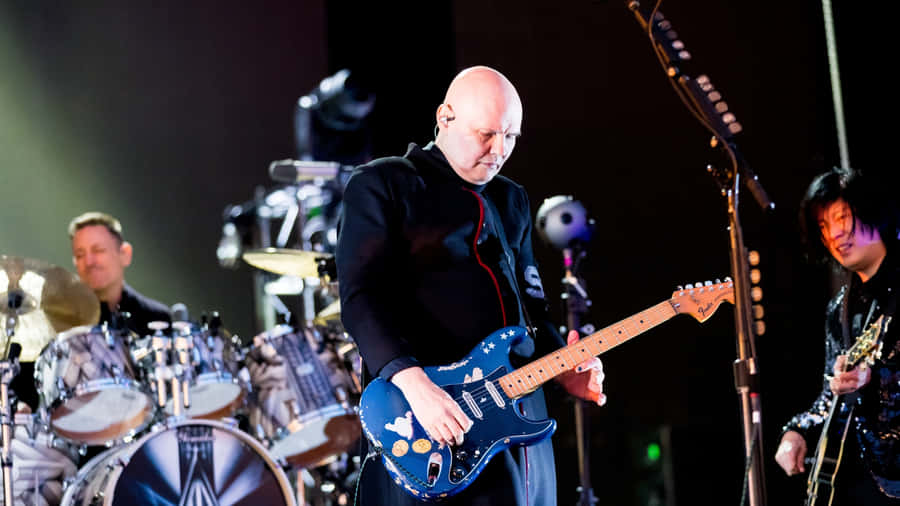 The Smashing Pumpkins Live Performance Wallpaper