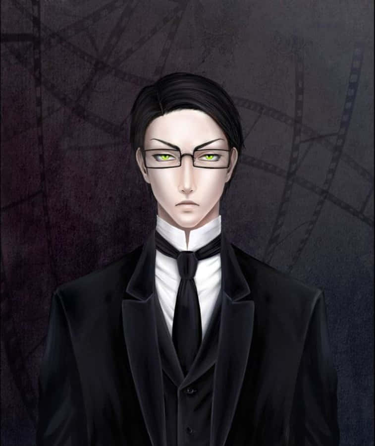 The Sophisticated And Dapper William T. Spears From Kuroshitsuji (black Butler) Wallpaper
