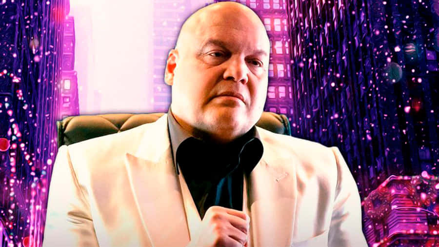 The Talented Vincent D'onofrio Posing For A Striking Portrait Wallpaper