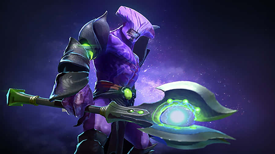 The Time-bending Warrior - Faceless Void Wallpaper