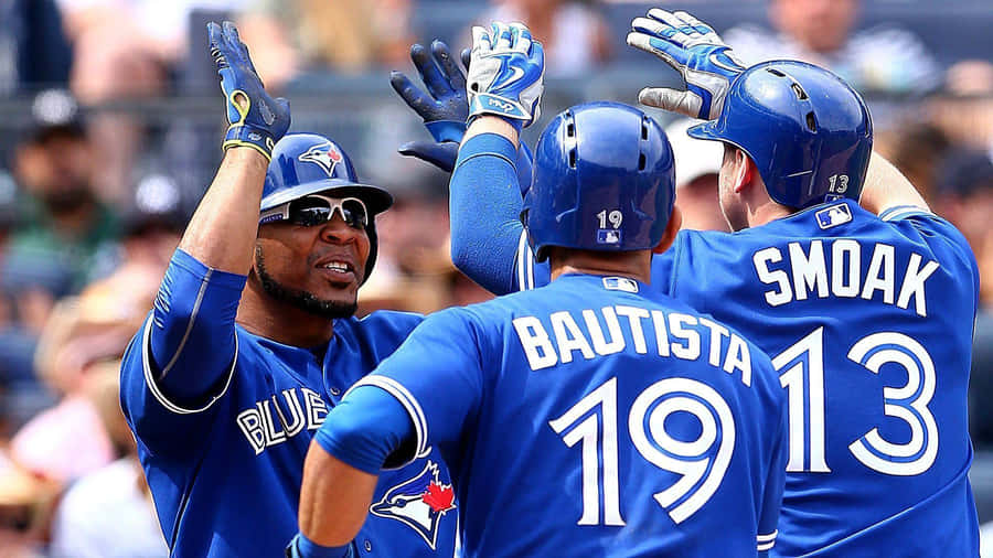 The Toronto Blue Jays Are Ready To Score Wallpaper