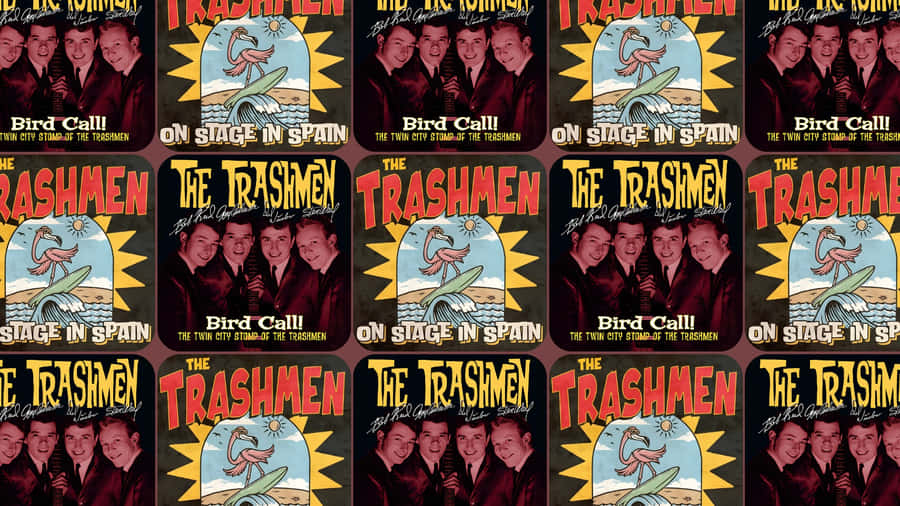 The Trashmen Album Covers Wallpaper