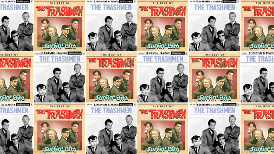 The Trashmen Band Collage Wallpaper