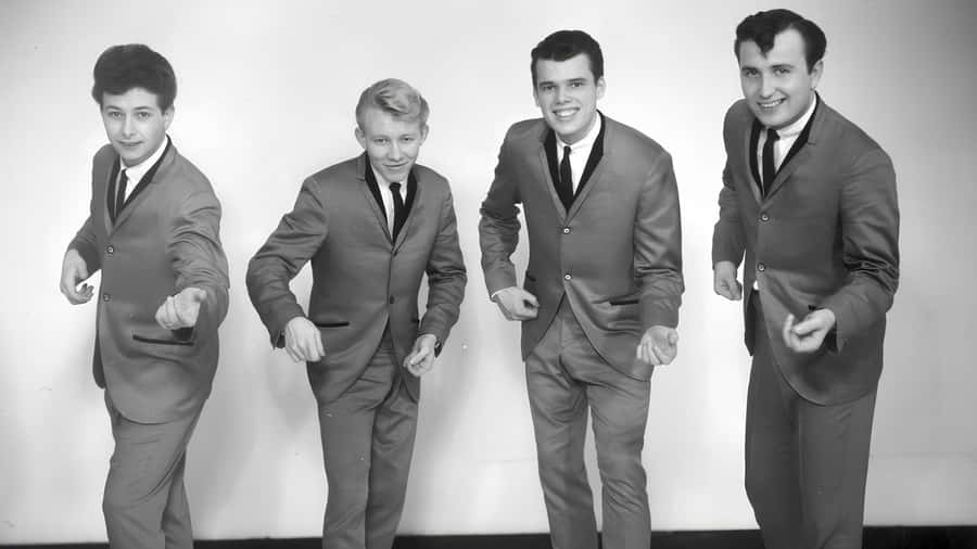 The Trashmen Band Photo Wallpaper