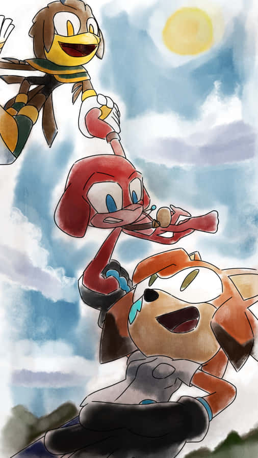 The Ultimate Sonic Characters Reunion Wallpaper