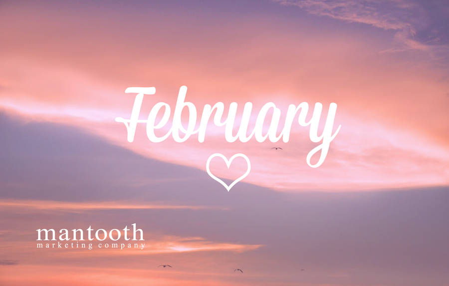 The View Of The City Skyline In Vibrant Shades Of Pink In February Wallpaper