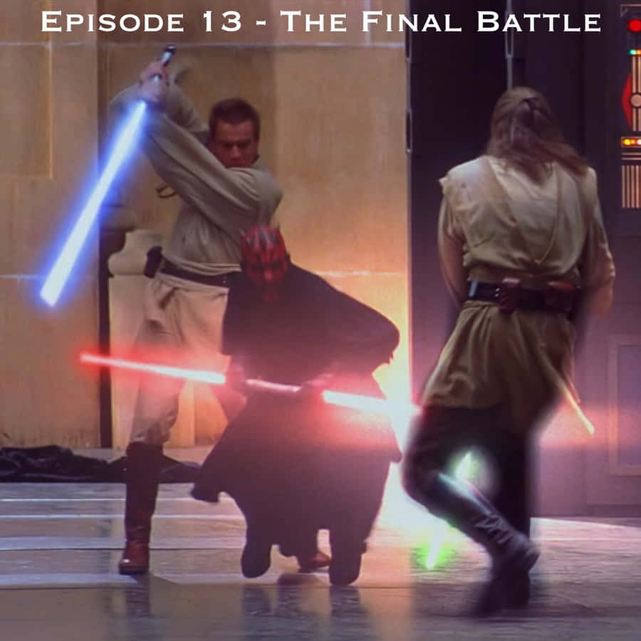 The Wise Jedi Master Qui-gon Jinn Wallpaper