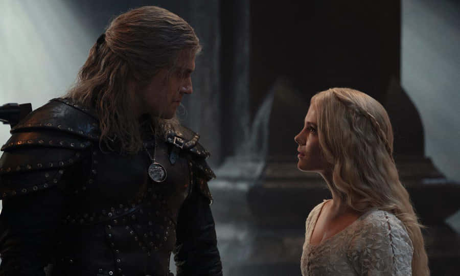 The Witcher Characters In Action Wallpaper