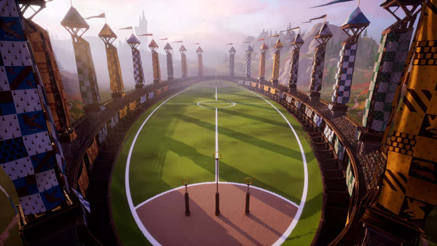 The Wizarding World Of Hogwarts Quidditch Pitch