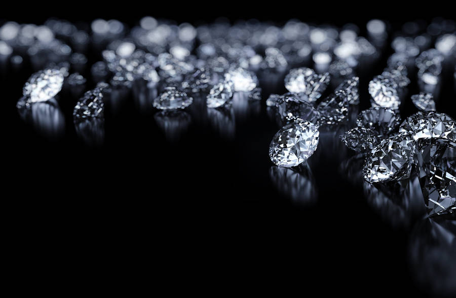 These Sparkling Diamond Jewels Are The Epitome Of Luxury. Wallpaper