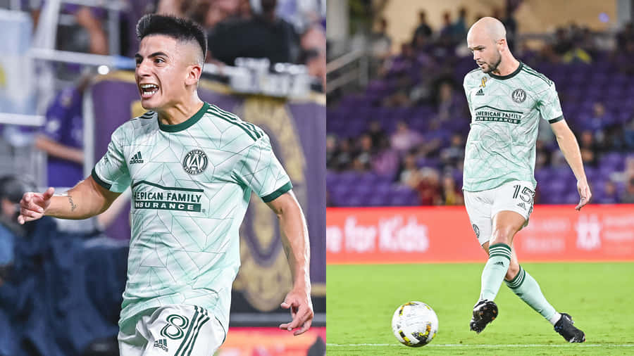 Thiago Almada And Teammate Andrew Gutman Wallpaper