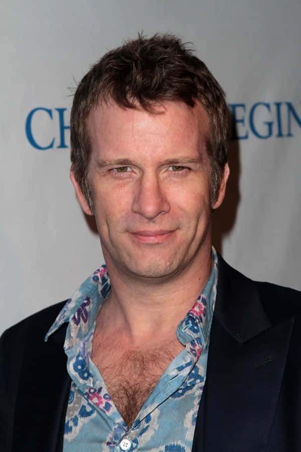 Thomas Jane In An Intense Stare Wallpaper