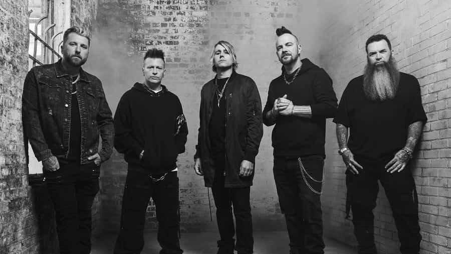 Three Days Grace Band Photo Wallpaper