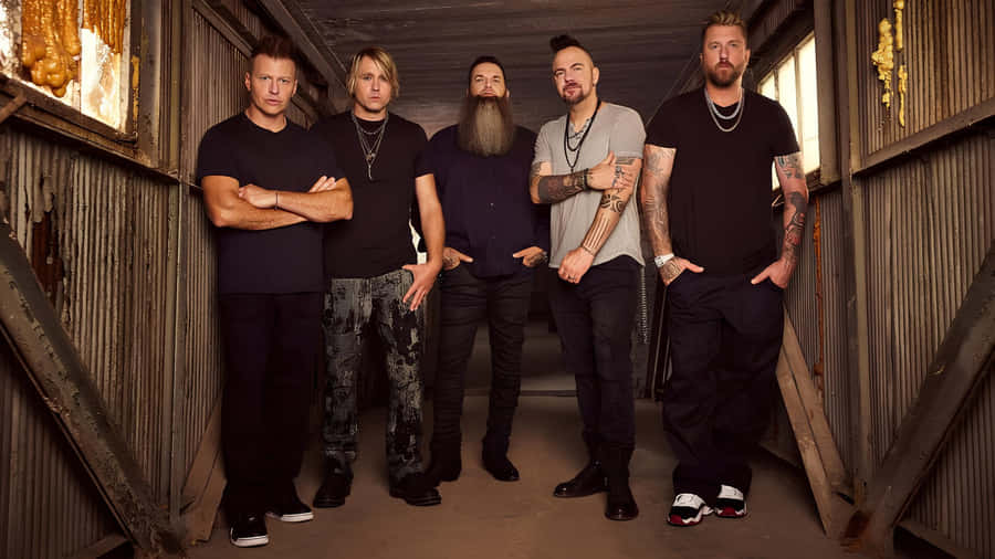 Three Days Grace Band Photo Wallpaper