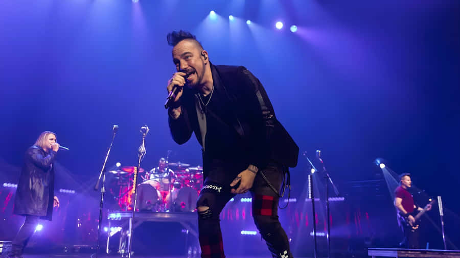 Three Days Grace Live Performance Wallpaper