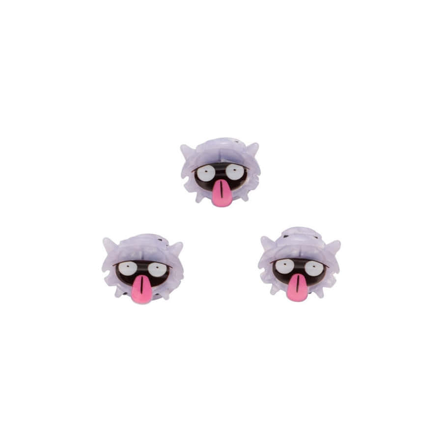 Three Shellder Plushes Wallpaper