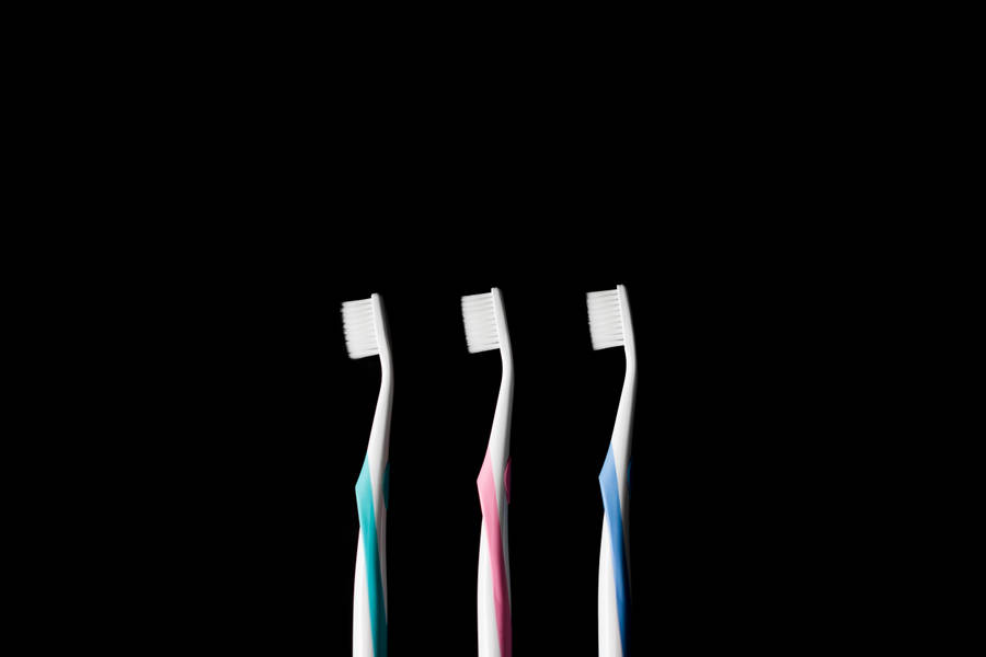 Three Toothbrushes Dentistry Wallpaper