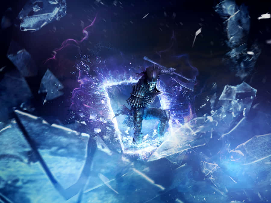 Thrilling Fantasy Battle In Gwent The Witcher Card Game Wallpaper