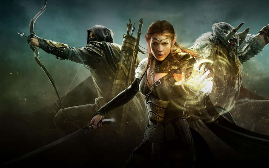 Thrilling Online Gaming Adventure Wallpaper