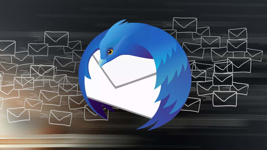 Thunderbird Email Client Graphic Wallpaper