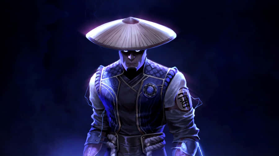 Thunderous Warrior Raiden From Mortal Kombat Wallpaper