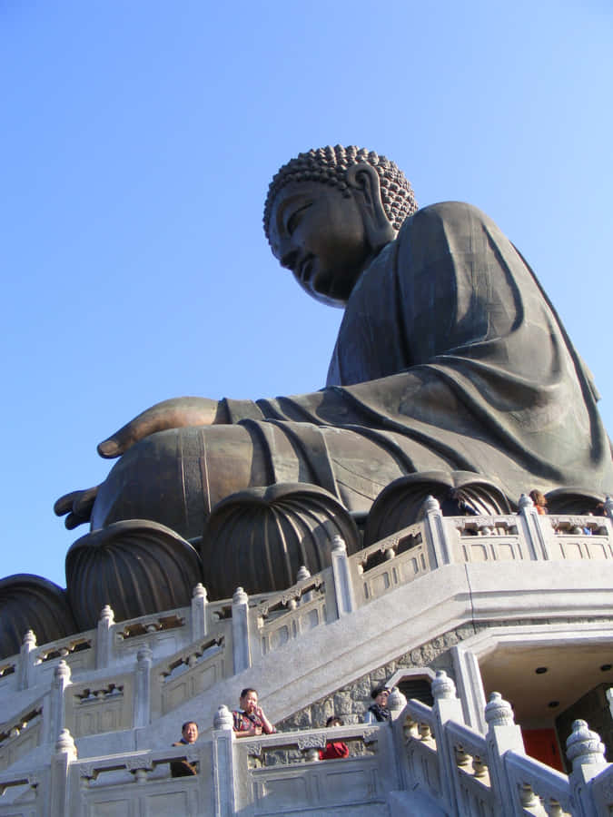 Tian Tan Buddha Wallpaper