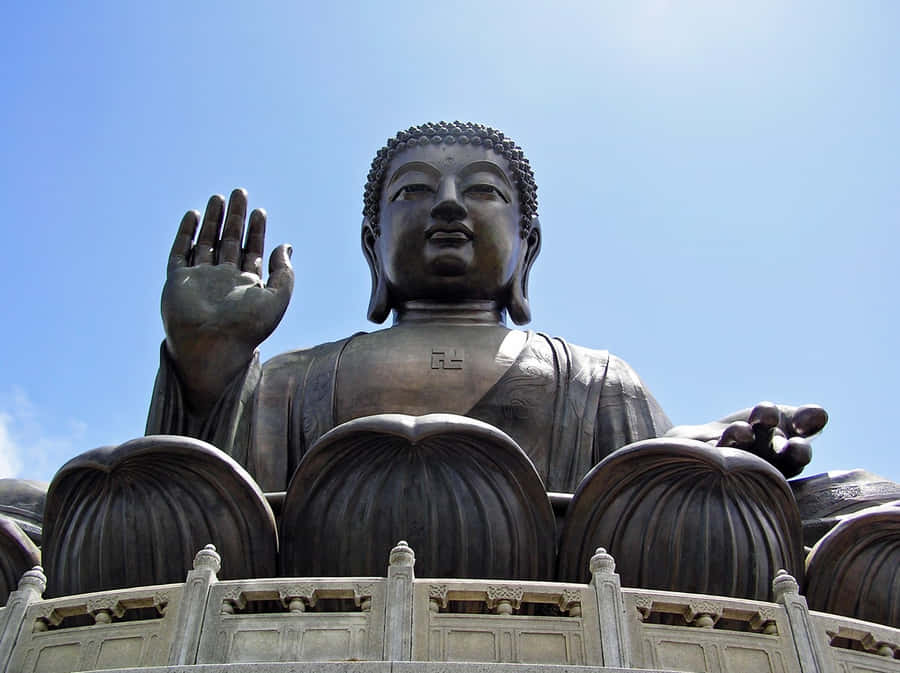 Tian Tan Buddha Wallpaper