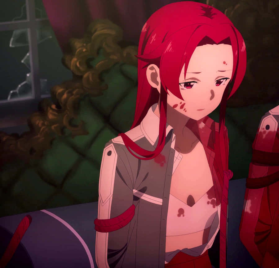 Tiese Shtolienen Lounging In A Serene Environment Wallpaper