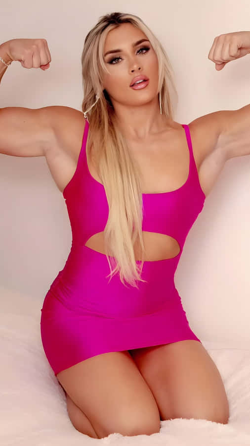 Tiffany Stratton Fitness Pose Wallpaper