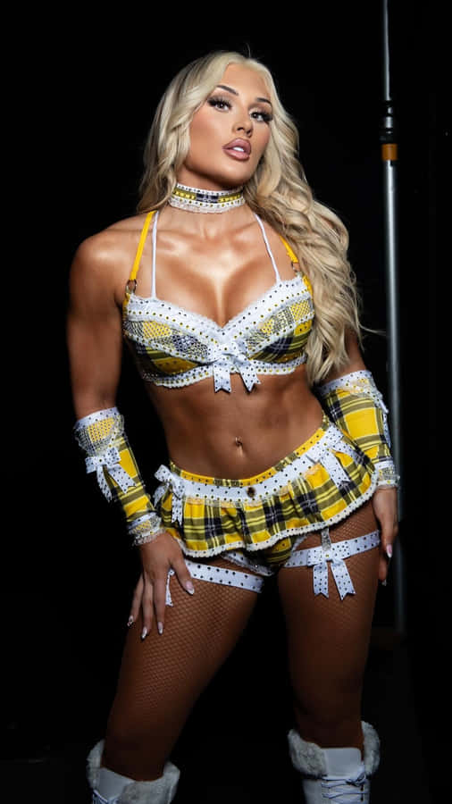 Tiffany Stratton Wrestling Attire Wallpaper