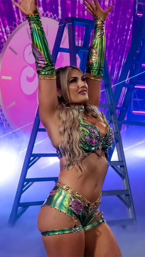 Tiffany Stratton Wrestling Entrance Wallpaper