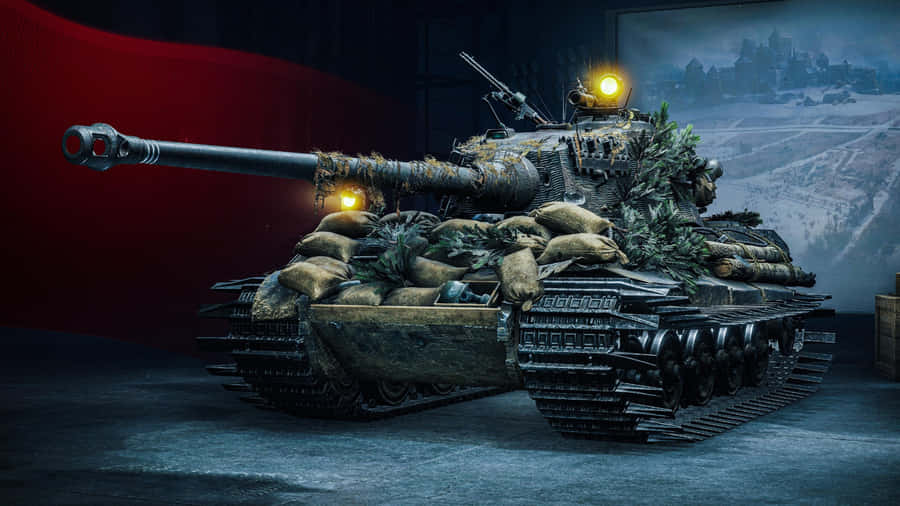 Tiger Tank In Battle Wallpaper