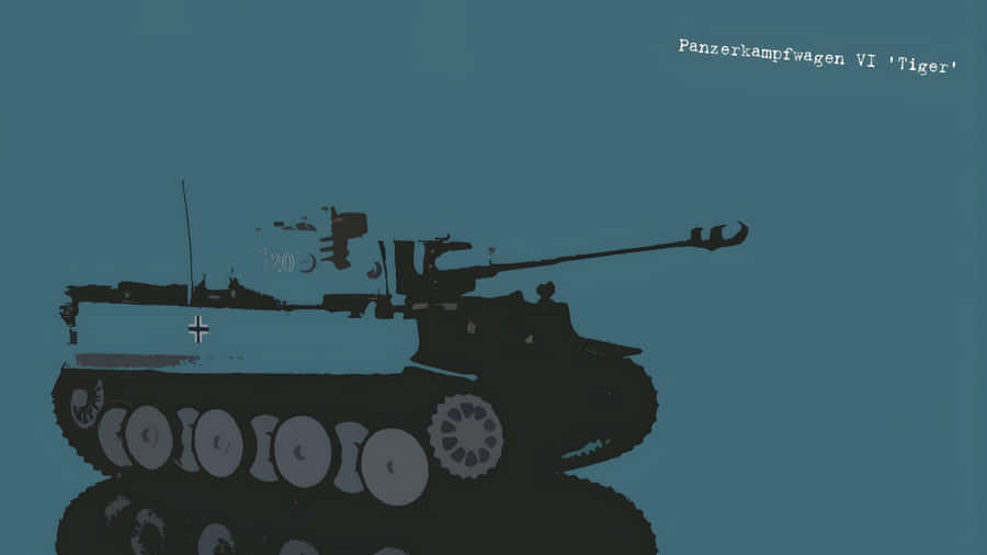 Tiger Tank Silhouette Wallpaper
