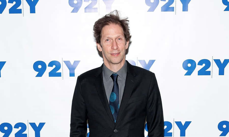 Tim Blake Nelson Striking A Pose At The Movie Premiere Wallpaper