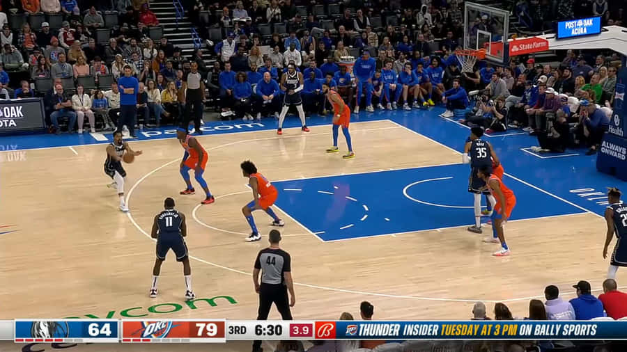 Tim Hardaway Jr. Dallas Mavericks Against Oklahoma Wallpaper