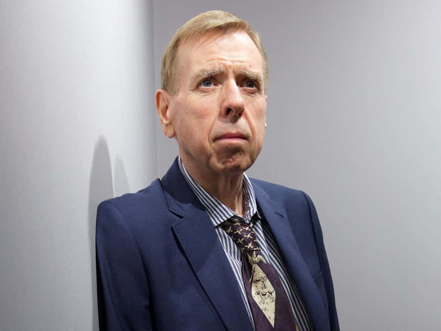 Timothy Spall At A Film Event Wallpaper