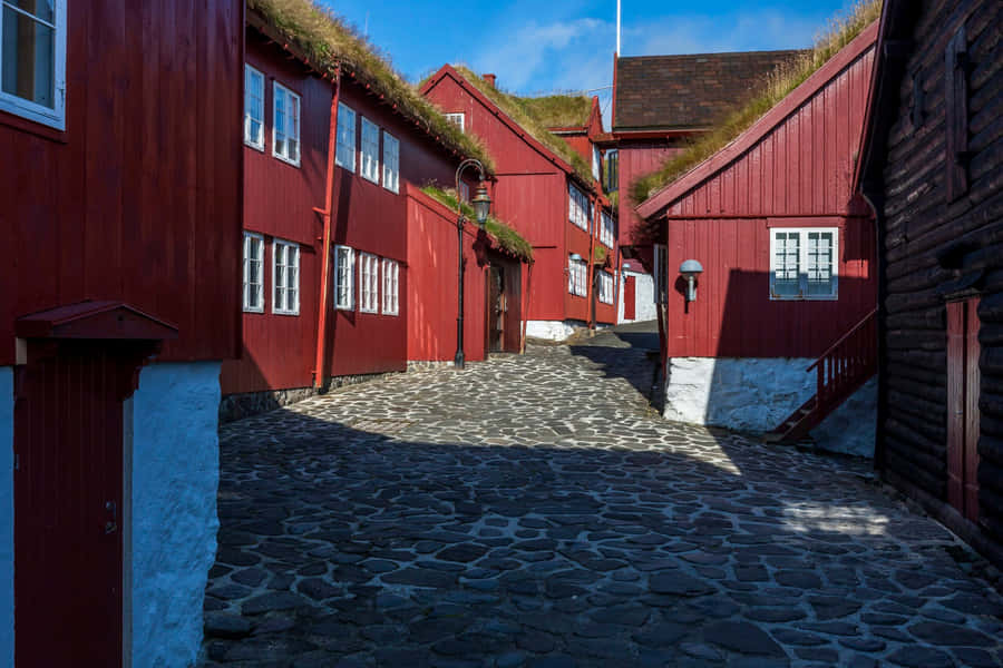 Tinganes Under The Sun Wallpaper