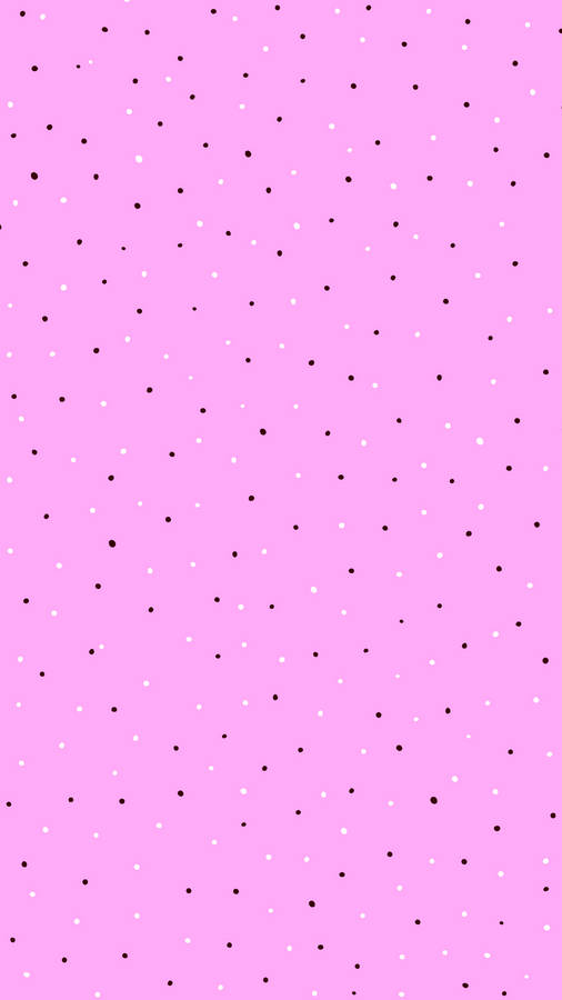Tiny Polka Dots On Lilac Wallpaper