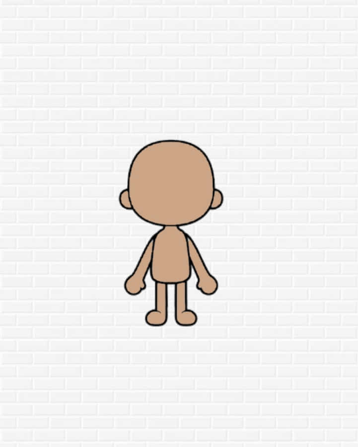 Toca Boca Character Template Wallpaper