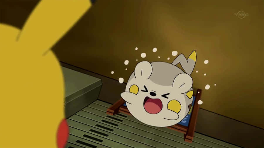 Togedemaru Panicking Wallpaper