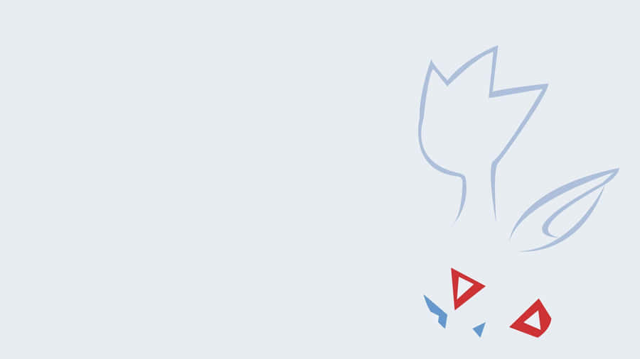 Togetic Minimalist Illustration Wallpaper